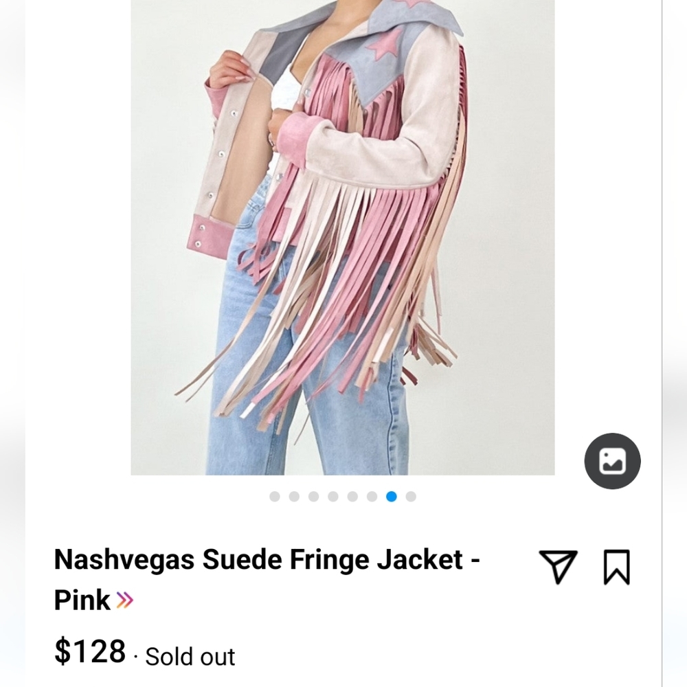Trendy and tipsy nashvegas jacket